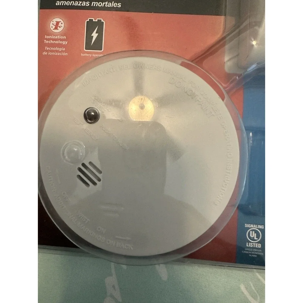 KIDDE CARBON MONOXIDE & 💭 SMOKE ALARM‎ 🚨Value Pack! NEW! No Batteries